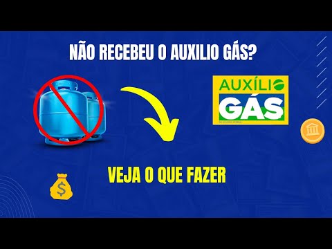 Auxílio Gás Como Receber | pagamento do auxílio gás | como se cadastrar para receber o vale gás.