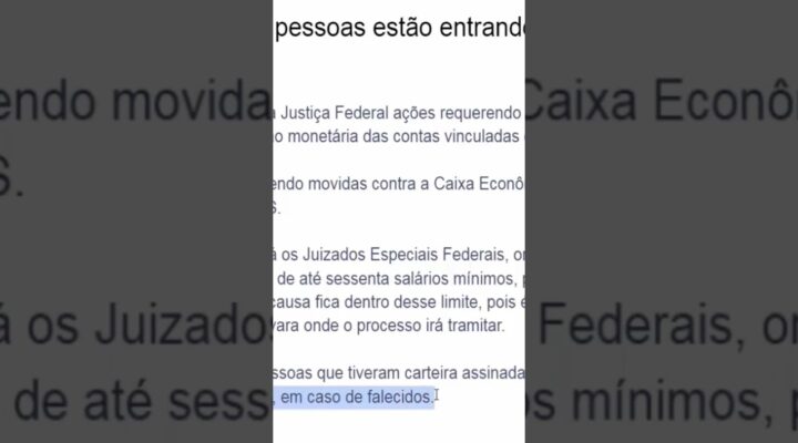 Como Calcular a Correção do FGTS. Como requerer a revisão do FGTS.