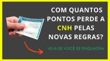 CNH nova regra: quantos pontos perde a CNH? Novas regras do CTB. Nova regra de pontuação da CNH