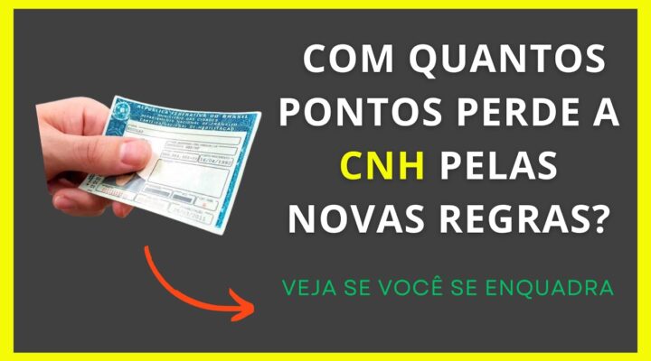 CNH nova regra: quantos pontos perde a CNH? Novas regras do CTB. Nova regra de pontuação da CNH