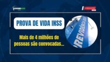 Nova Chamada do INSS para Prova de Vida. Mais de 4 milhões são convocados.