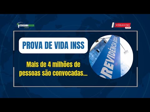 Nova Chamada do INSS para Prova de Vida. Mais de 4 milhões são convocados.